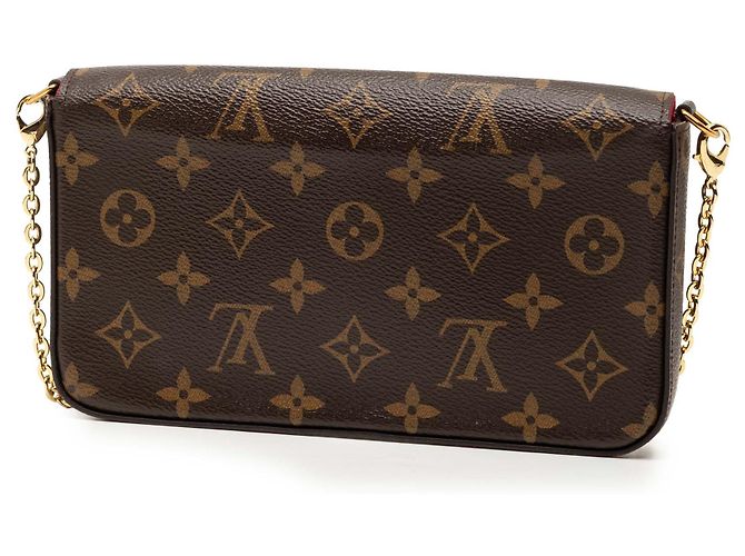 Pochette Felicie Monogramma Marrone Louis Vuitton - vista 2