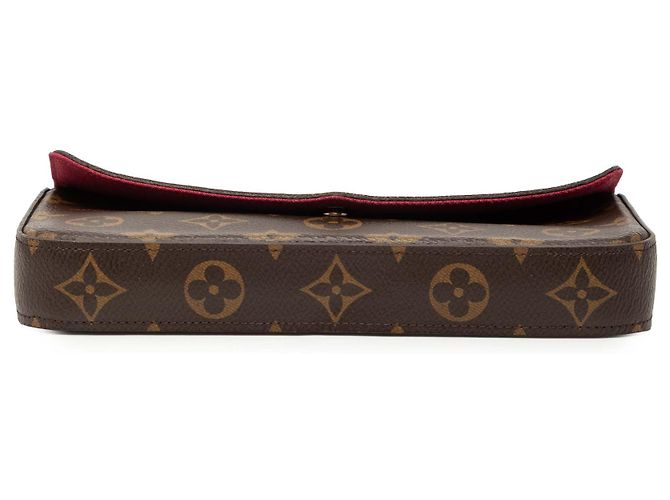 Pochette Felicie Monogramma Marrone Louis Vuitton - vista 3