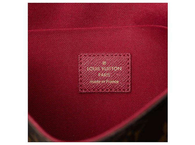 Pochette Felicie Monogramma Marrone Louis Vuitton - vista 5