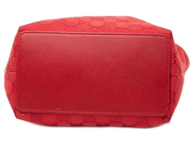 Gucci Rote GG Canvas Tote - Ansicht 3