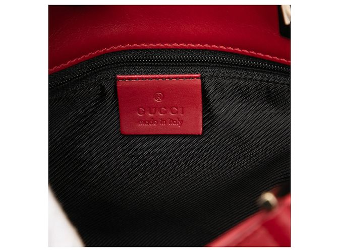Gucci Rote GG Canvas Tote - Ansicht 5