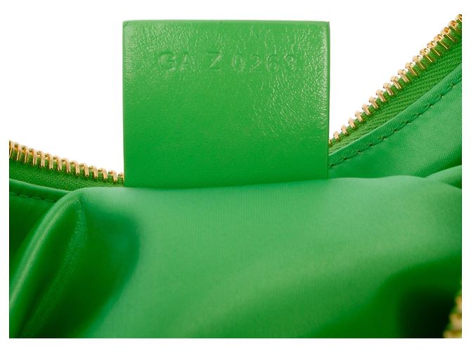 Borsa a spalla Voyou Party piccola in nylon verde di Givenchy - vista 6