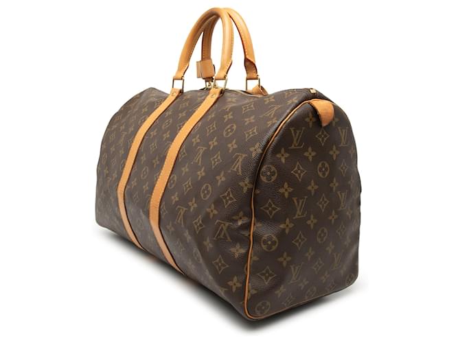 Louis Vuitton Keepall 45 Monogram Marrone - vista 2