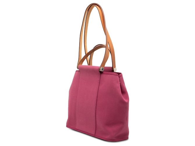 Cabag Elan PM Toile Rosa Hermès - vista 2