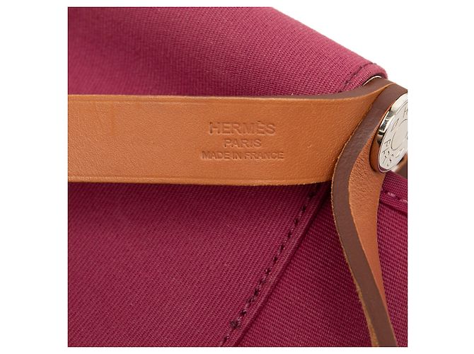 Cabag Elan PM Toile Rosa Hermès - vista 5