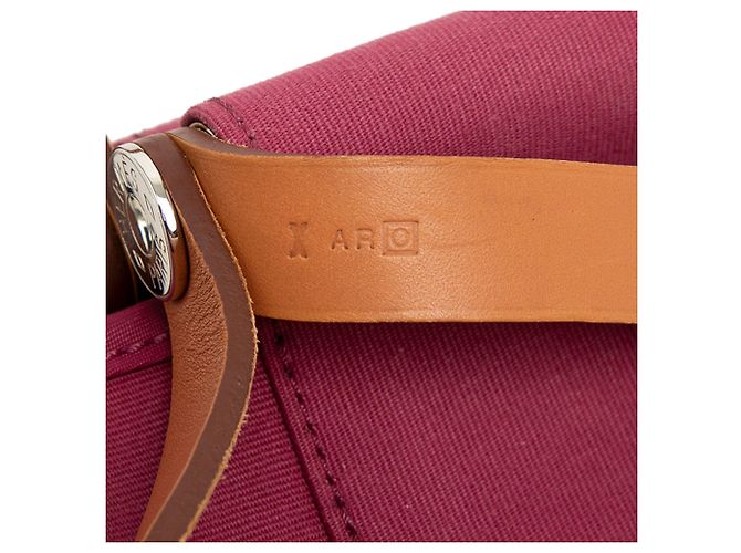 Cabag Elan PM Toile Rosa Hermès - vista 6