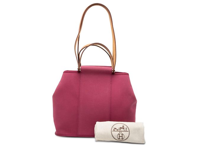 Cabag Elan PM Toile Rosa Hermès - vista 8