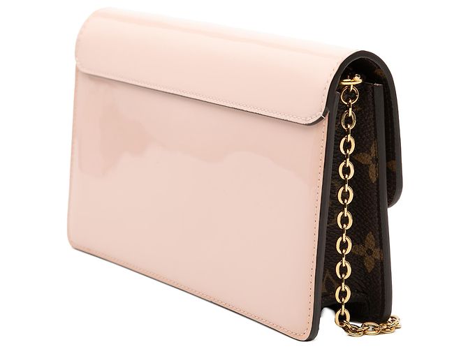 Portafoglio Louis Vuitton Rosa Cherrywood Wallet On Chain - vista 2