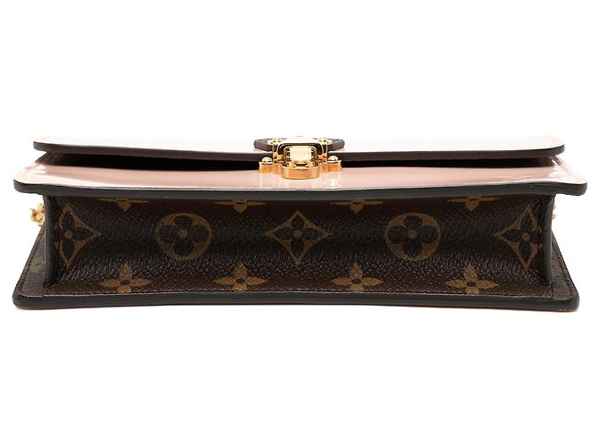 Portafoglio Louis Vuitton Rosa Cherrywood Wallet On Chain - vista 3