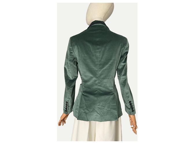 Autre Marque Grüner Samt-Blazer L'Autre Chose - Ansicht 2
