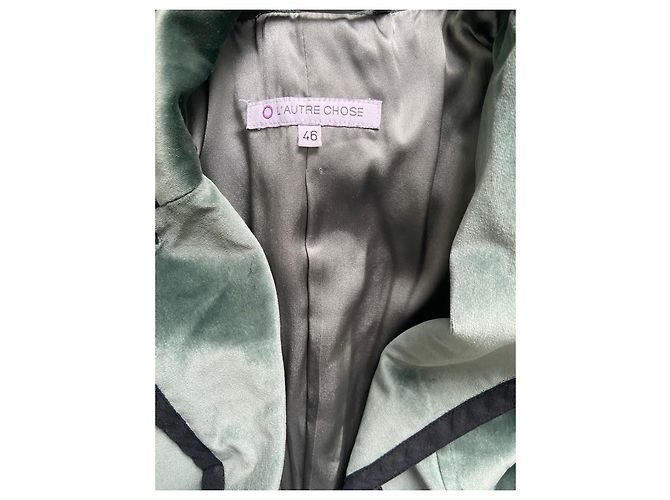 Autre Marque Grüner Samt-Blazer L'Autre Chose - Ansicht 5