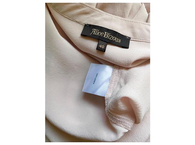 Autre Marque Blusa de seda Alice Bizous Rosa - vista 3