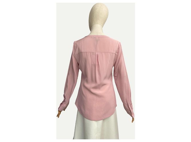 Autre Marque Blusa de seda rosa premium Manor Woman - vista 2