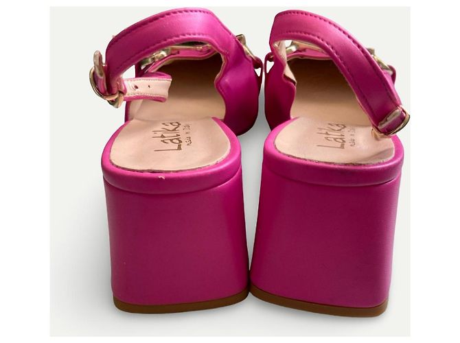 Autre Marque Tacchi Slingback Latika Rosa - vista 3
