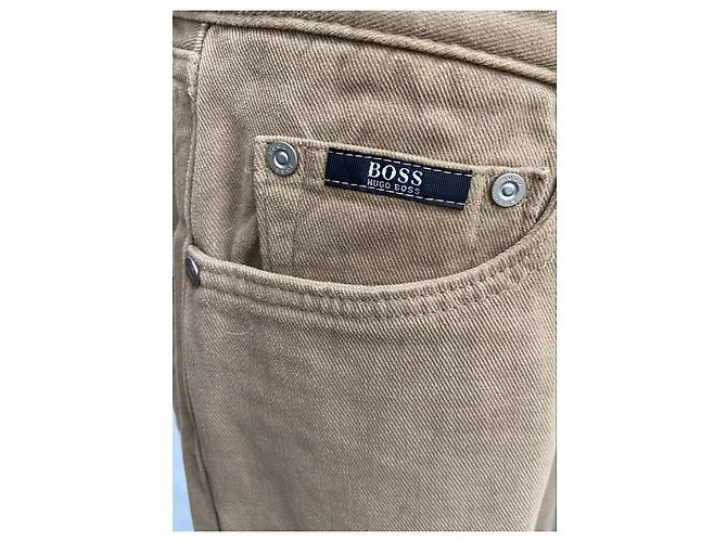 Autre Marque Jeans Texas BOSS Hugo Boss Sabbia - vista 3