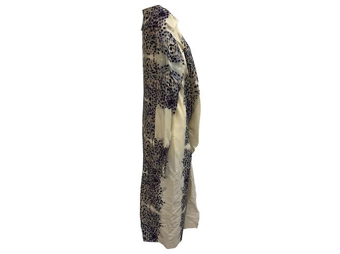 Abito midi stampato Roland Mouret in lana multicolore - vista 4