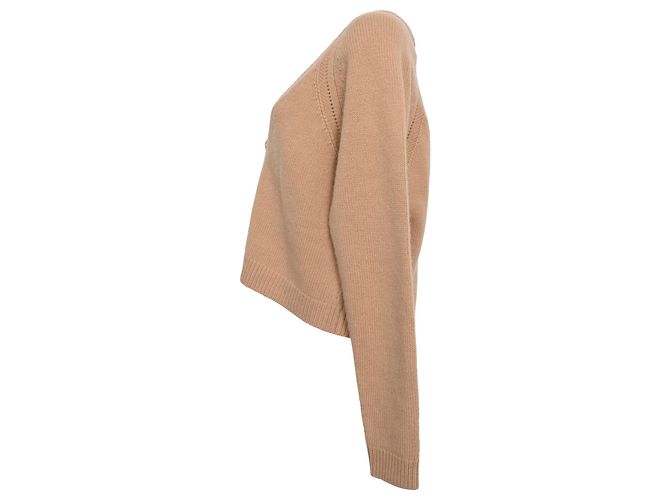 Cárdigan de punto Carila en cachemira beige de Ba&Sh - vista 2