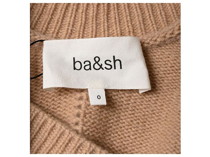Cárdigan de punto Carila en cachemira beige de Ba&Sh - vista 5