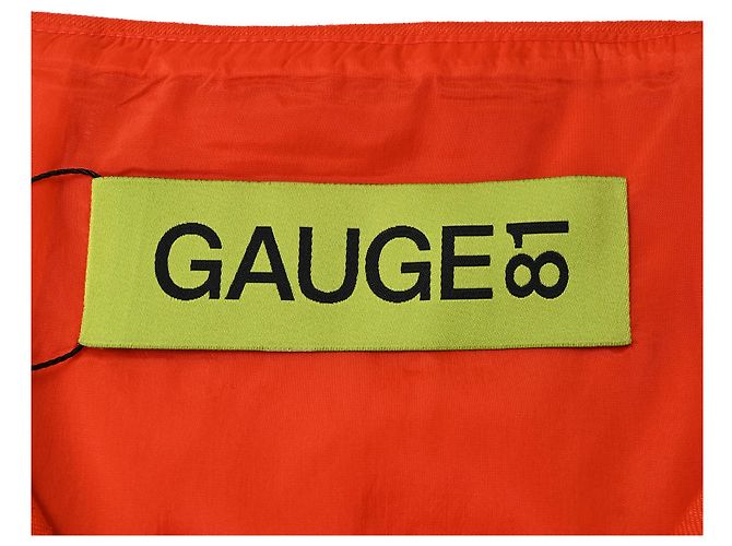 Autre Marque Falda Mini Mani en Lino Naranja de Gauge81 - vista 4