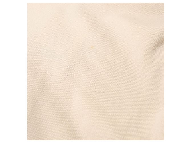 Sudadera de algodón crema con estampado de logo Lanvin Blanco Crudo - vista 6