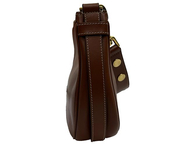 Céline Celine Medium Ava Shoulder Bag in Brown Calf Leather - view 4
