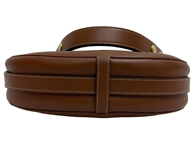 Céline Celine Medium Ava Shoulder Bag in Brown Calf Leather - view 5