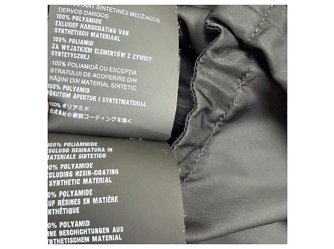 Giacca con cappuccio zip Prada in poliamide nera Nero - vista 5