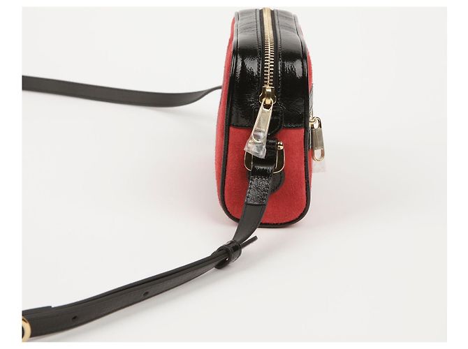 Gucci Bolso de Hombro y Crossbody Ophidia Mini Roja - vista 4