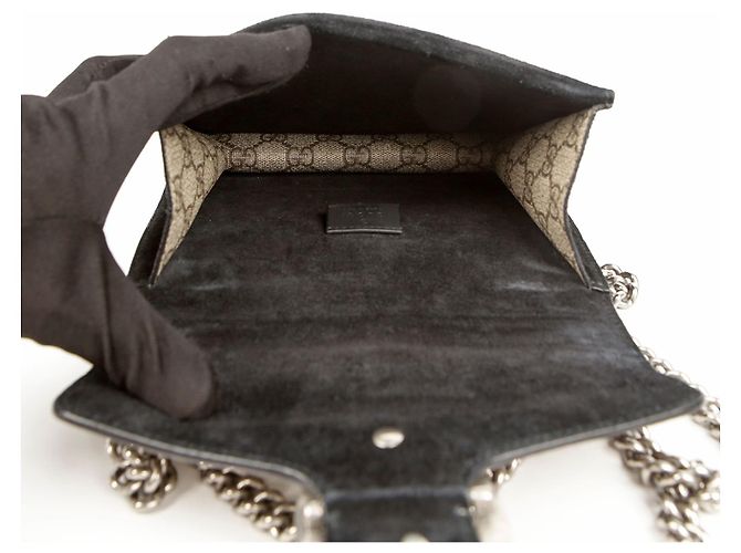 Gucci Mini borsa a spalla e crossbody Dionysus Marrone - vista 6