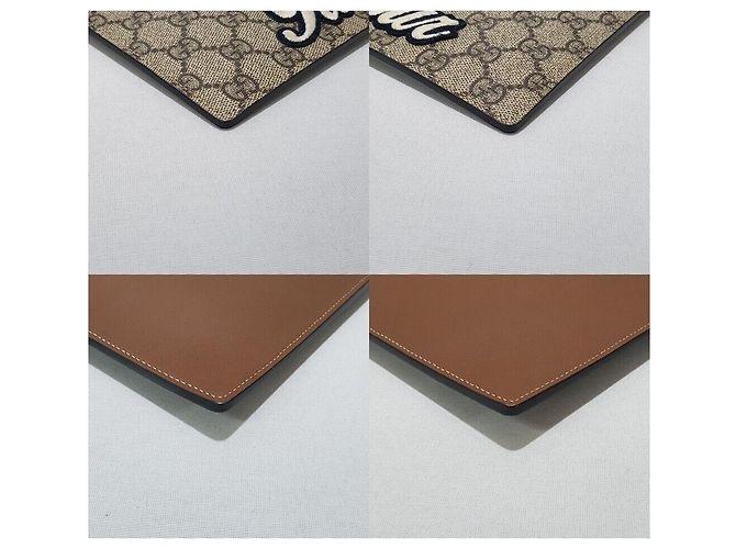 Gucci GG Supreme Bee Clutch Tasche Mehrfarben - Ansicht 7