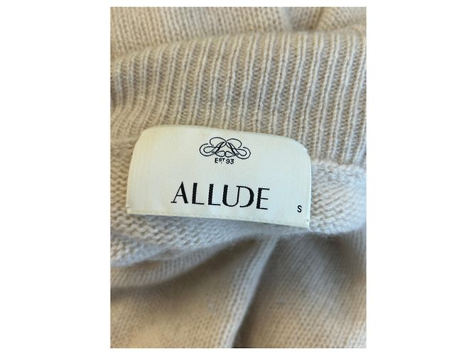 Allude Pull en cachemire écru Beige - vue 6