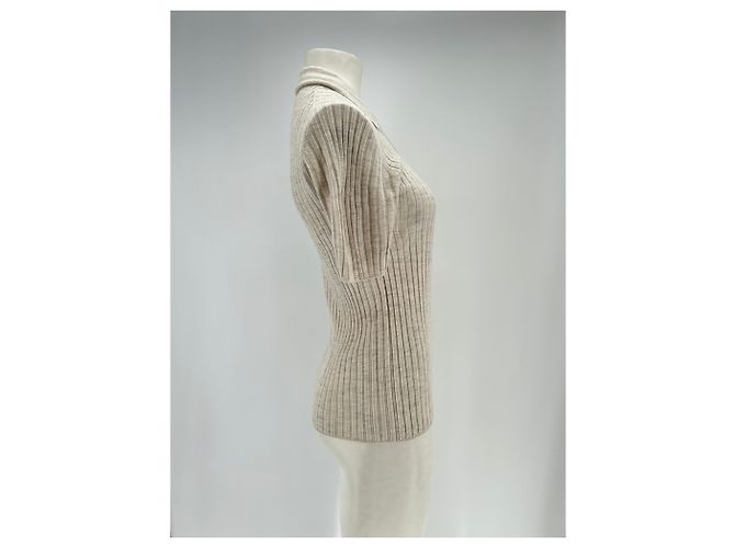 Autre Marque Polo de canalé "Socotra" Beige - vista 3