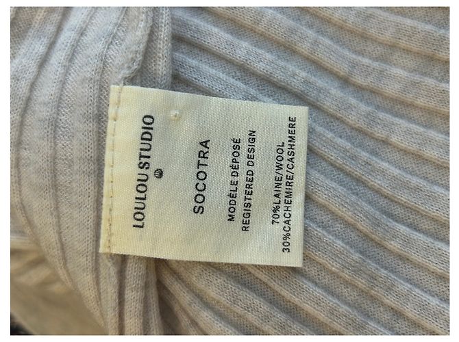 Autre Marque Polo de canalé "Socotra" Beige - vista 6