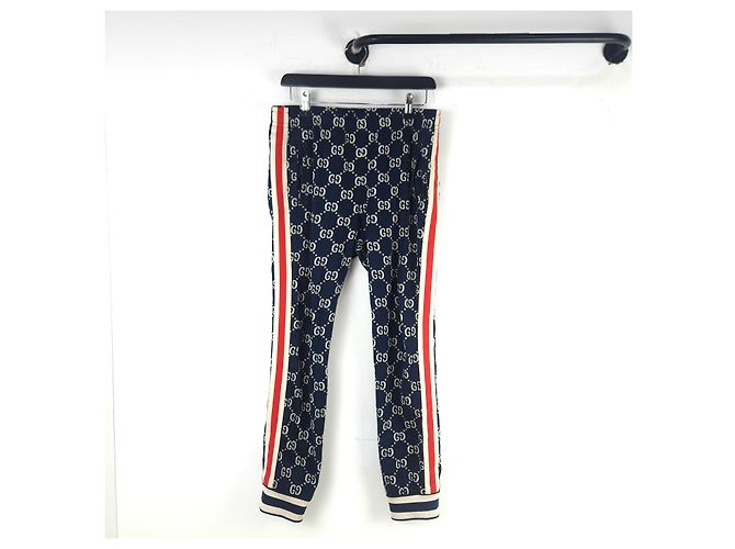 Gucci Pantalones de chándal GG Training Negro - vista 3