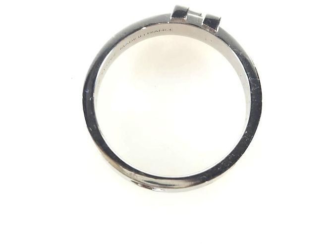 Louis Vuitton Anello in Oro Bianco Inciso - vista 4