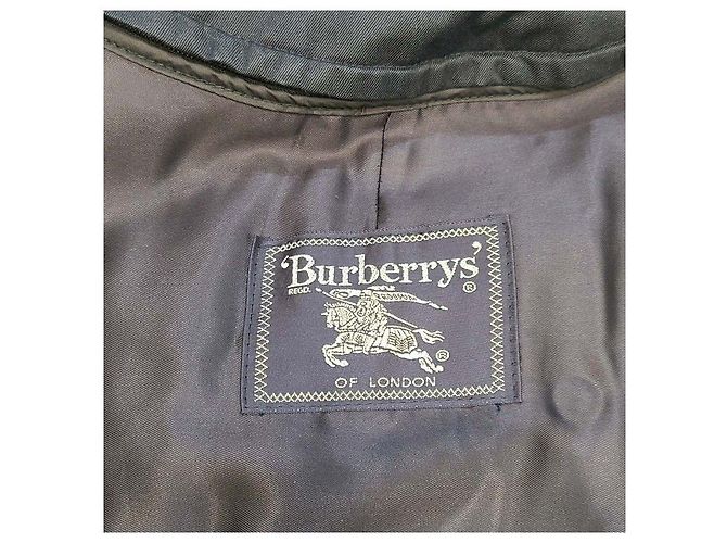 Burberry Navy Trenchcoat Blau - Ansicht 8