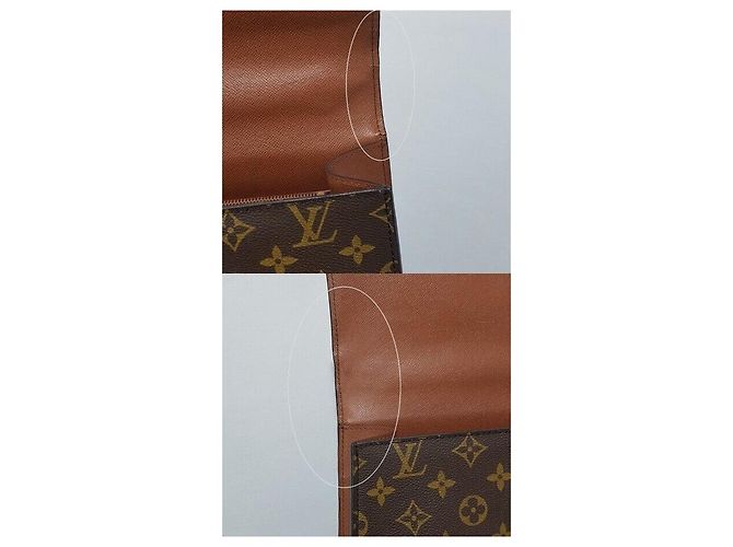 Louis Vuitton Malleable Monogram Handtasche Schwarz - Ansicht 10