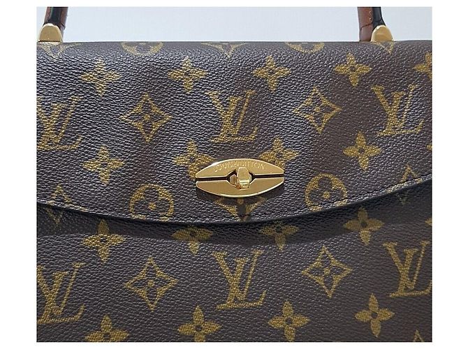 Louis Vuitton Malleable Monogram Handtasche Schwarz - Ansicht 3