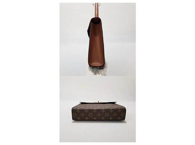 Louis Vuitton Malleable Monogram Handtasche Schwarz - Ansicht 4