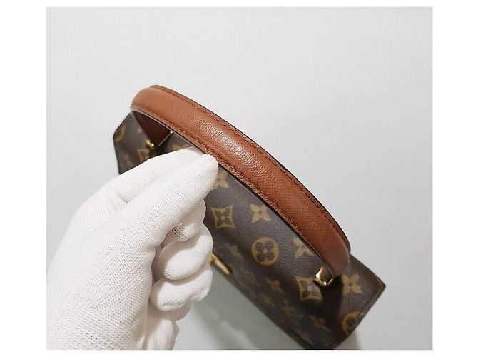 Louis Vuitton Malleable Monogram Handtasche Schwarz - Ansicht 6