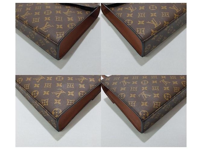 Louis Vuitton Malleable Monogram Handtasche Schwarz - Ansicht 7