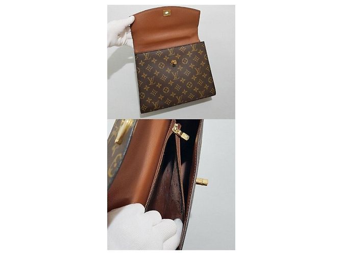 Louis Vuitton Malleable Monogram Handtasche Schwarz - Ansicht 9