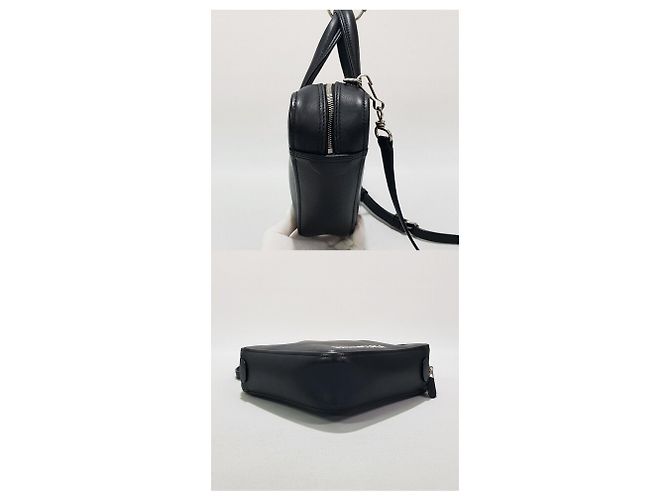 Balenciaga Borsa a tracolla Triangle XS con logo Argento - vista 4