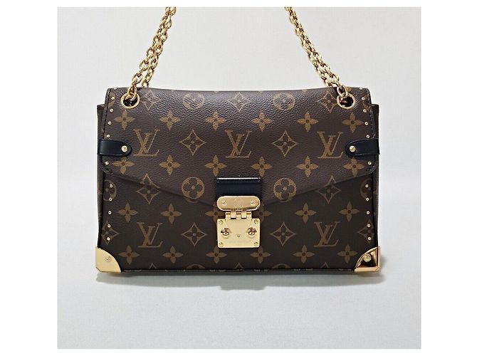Louis Vuitton Borsa a Spalla Trunk Chain Nero - vista 2