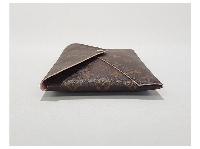 Louis Vuitton Monogramm Kirigami Clutch Tasche Große Chip-Version Schwarz - Ansicht 4