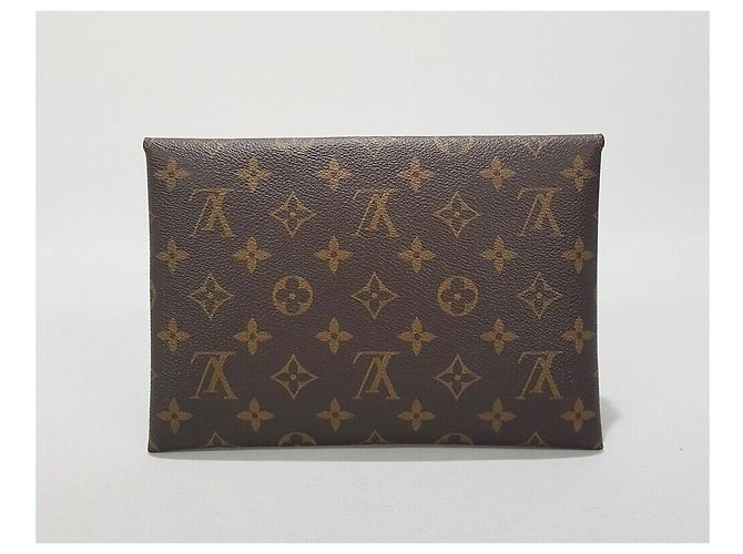 Louis Vuitton Monogramm Kirigami Clutch Tasche Große Chip-Version Schwarz - Ansicht 5