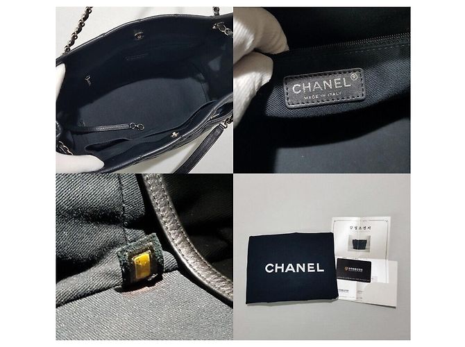Timeless Chanel Borsa a spalla CC Chain senza tempo Nero - vista 10