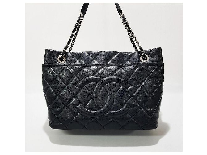 Timeless Chanel Borsa a spalla CC Chain senza tempo Nero - vista 2