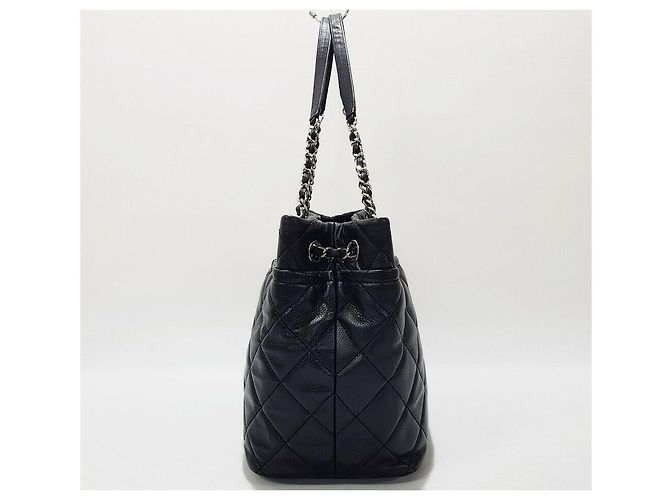 Timeless Chanel Borsa a spalla CC Chain senza tempo Nero - vista 4