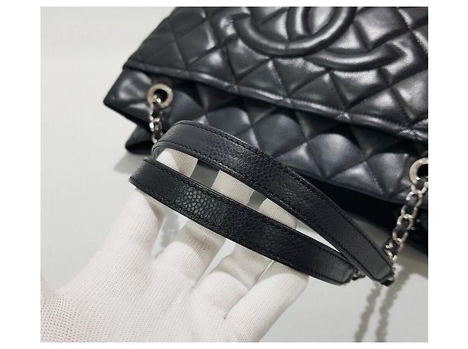 Timeless Chanel Borsa a spalla CC Chain senza tempo Nero - vista 6